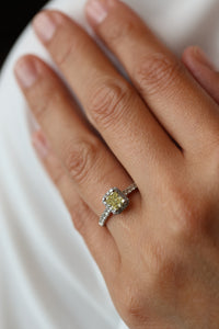The Corrine - Fancy Intense Yellow Diamond - Appleby Jewellers Dublin