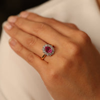 "The Kate" Pink Sapphire - Appleby Jewellers Dublin