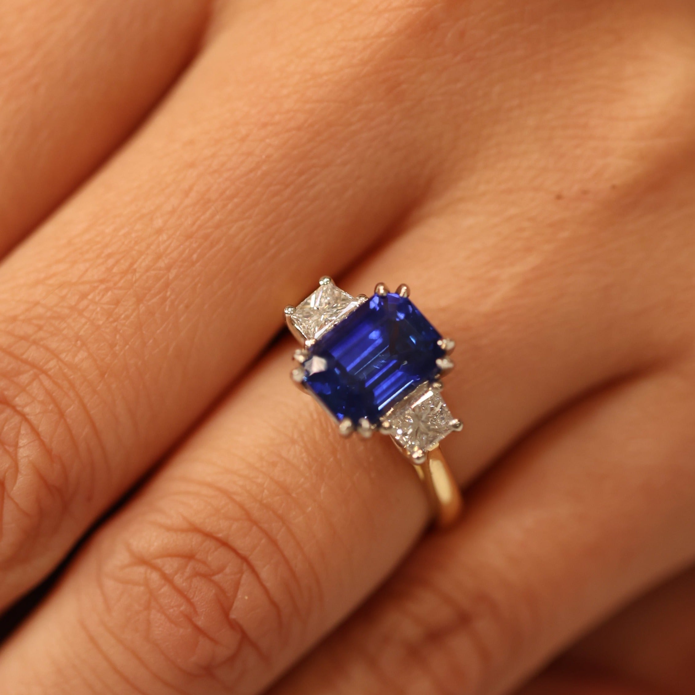 The Tranquility - Royal Blue Sapphire - Appleby Jewellers Dublin