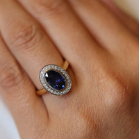 The 'Corrine' Blue Sapphire Ring - Appleby Jewellers Dublin