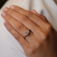 The "Tranquility" Engagement Ring with Cushion Cut & Trilliant Sides - Appleby Jewellers Dublin