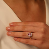 "The Kate" Pink Sapphire - Appleby Jewellers Dublin