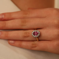 "The Kate" Pink Sapphire - Appleby Jewellers Dublin