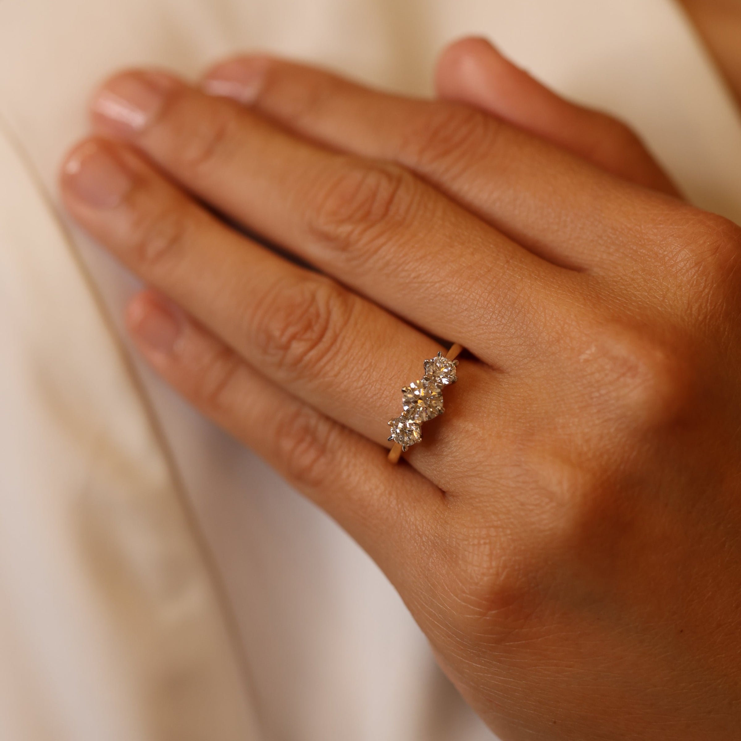The Rose Trilogy Engagement Ring - Appleby Jewellers Dublin