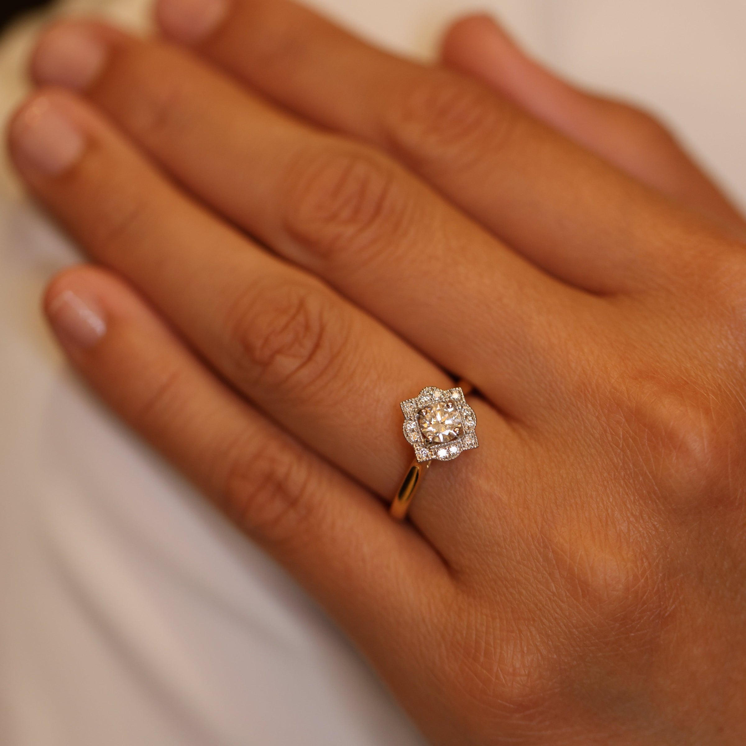 The Alhambra Engagement Ring - Appleby Jewellers Dublin