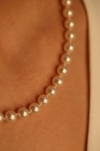 Classic Pearl Strand Necklace - Yellow Gold - Appleby Jewellers Dublin