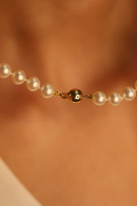 Classic Pearl Strand Necklace - Yellow Gold - Appleby Jewellers Dublin