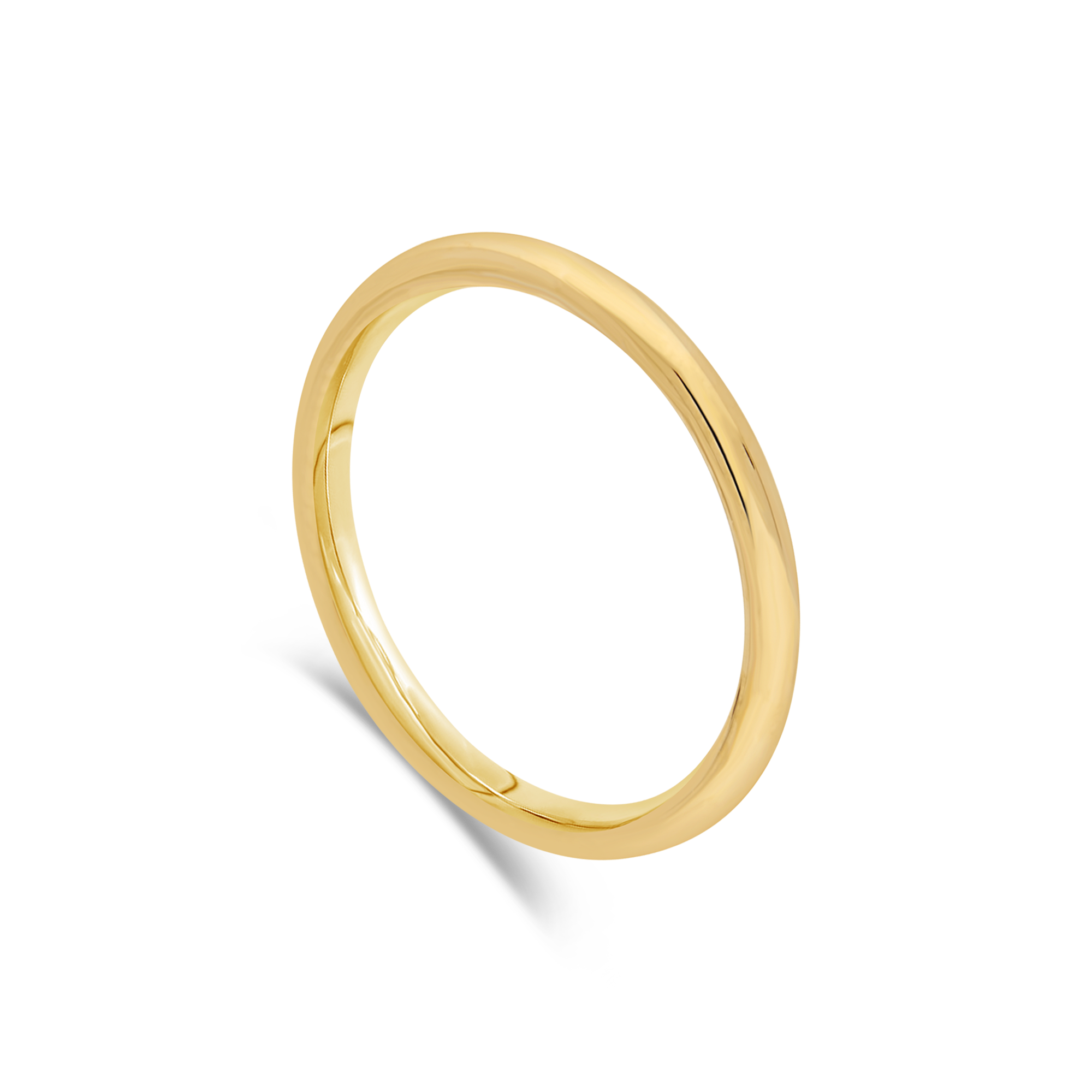 18ct Yellow Gold Ladies Comfort Fit Wedding Ring - Appleby Jewellers Dublin
