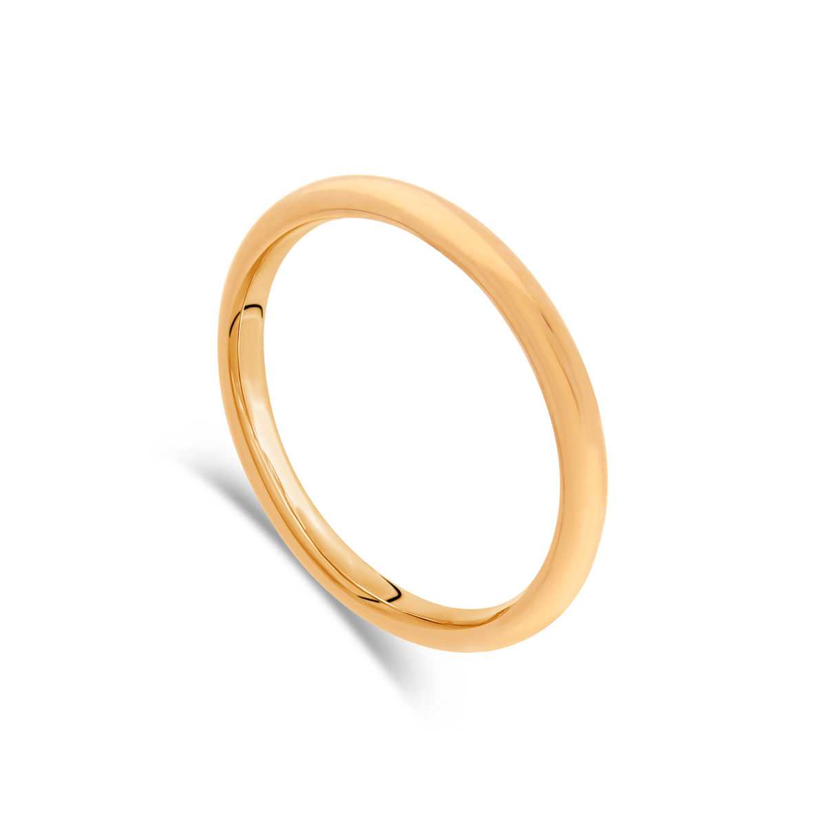 "Blush" Rose Gold Light-Weight Ladies Wedding Ring - Appleby Jewellers Dublin