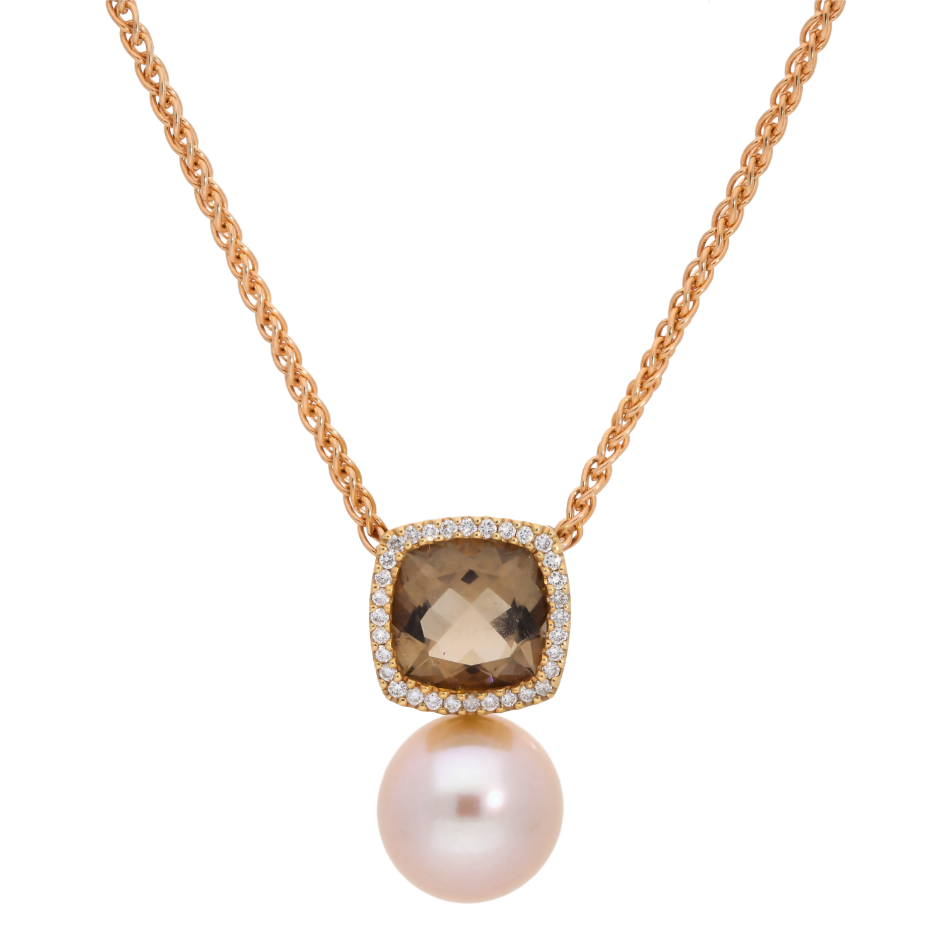 Evening Rose Pendant - Appleby Jewellers Dublin