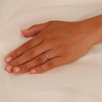 Platinum Comfort Fit Ladies Wedding Ring - Appleby Jewellers Dublin