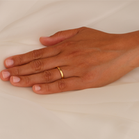 18ct Gold Contemporary Ladies Wedding Ring - Appleby Jewellers Dublin