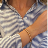 Two Tone Bangle - Appleby Jewellers Dublin