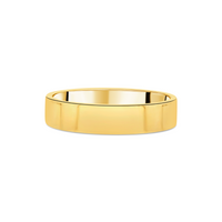 Contemporary Flat Gents Wedding Ring - Appleby Jewellers Dublin
