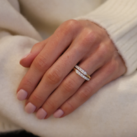 Double Diamond Ring - Appleby Jewellers Dublin