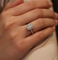 Kate Flower Radiant Cut - Appleby Jewellers Dublin