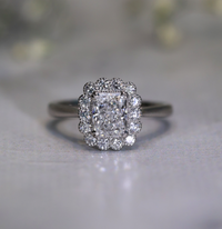 Kate Flower Radiant Cut - Appleby Jewellers Dublin