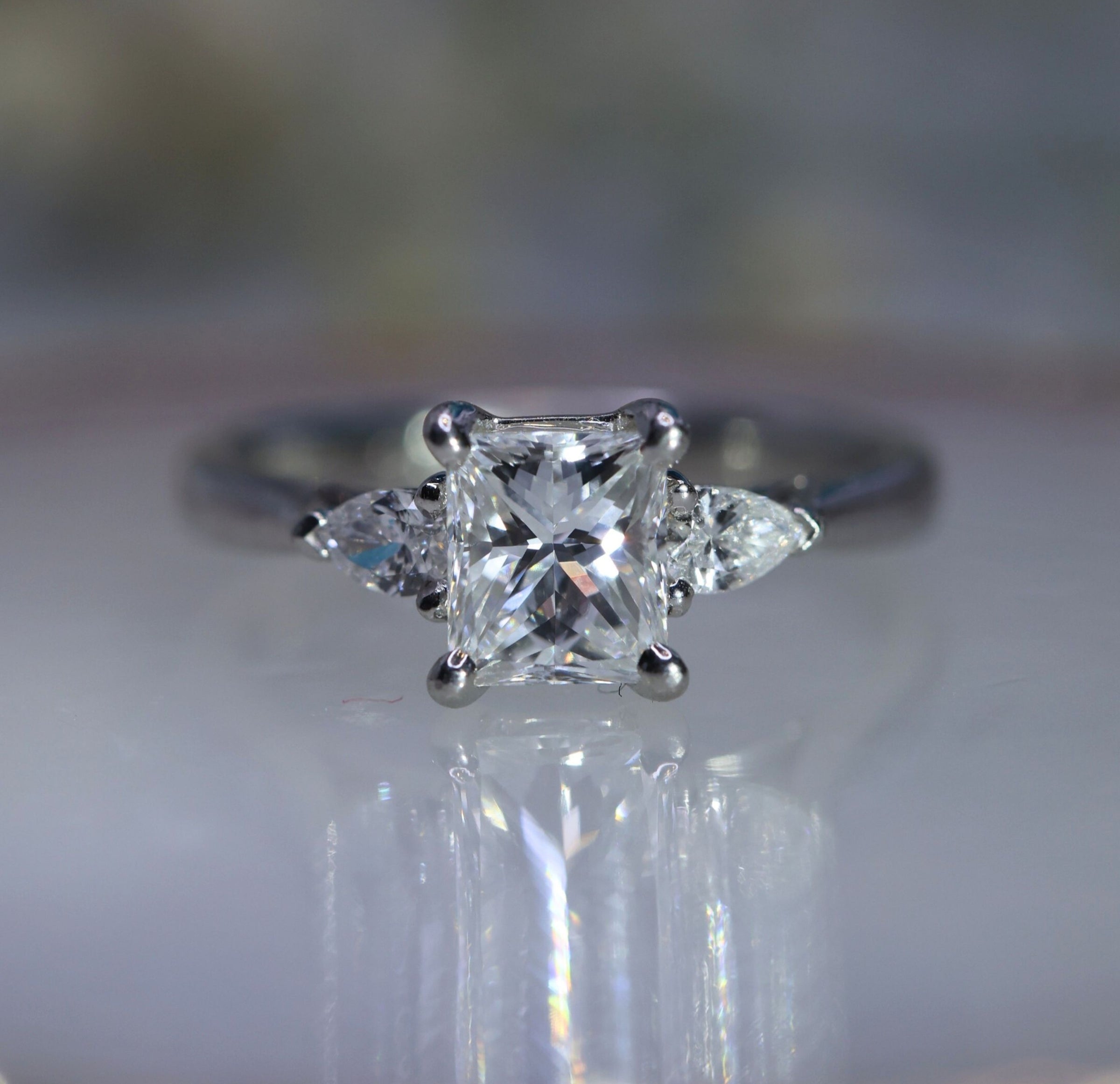 Tranquility - Princess Cut Diamond Engagement Ring - Appleby Jewellers Dublin