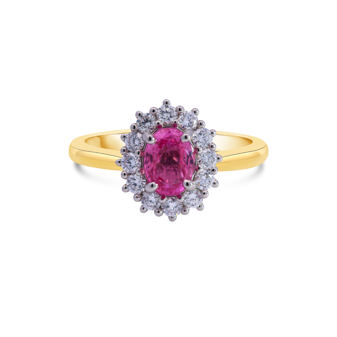 "The Kate" Pink Sapphire - Appleby Jewellers Dublin