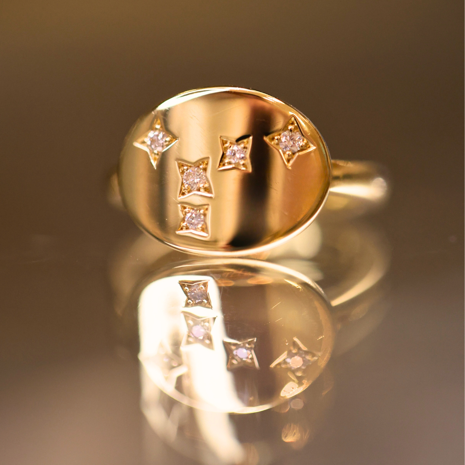 Cancer Constellation Pinky Ring - Appleby Jewellers Dublin