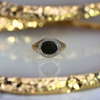 Diamond Pinky Signet Ring - Appleby Jewellers Dublin