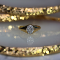 Diamond Signet Ring - Appleby Jewellers Dublin
