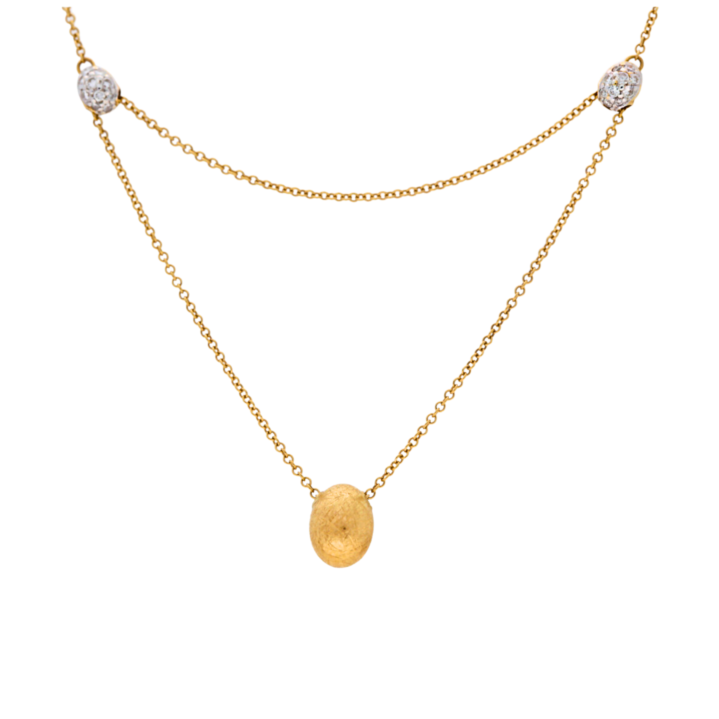18ct Gold Set Diamond Bead - Appleby Jewellers Dublin