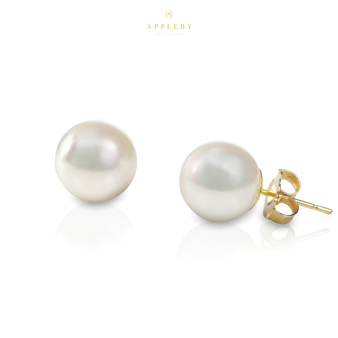Akoya Pearl Stud Earrings (6–6.5mm) - Appleby Jewellers Dublin