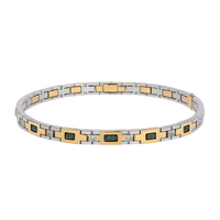 The Fusion Black Diamond Link Bracelet