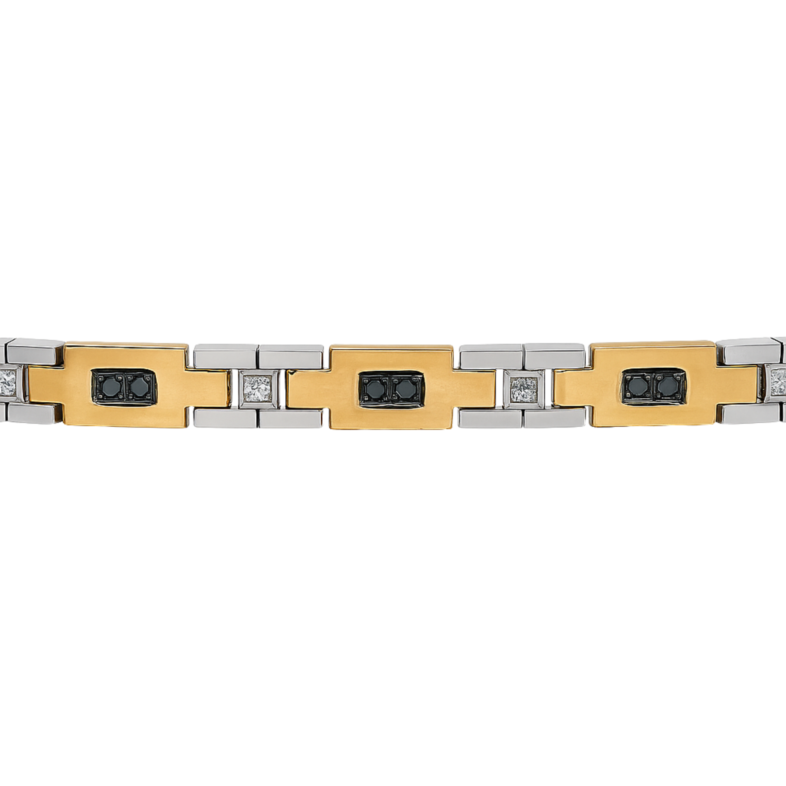 The Fusion Black Diamond Link Bracelet