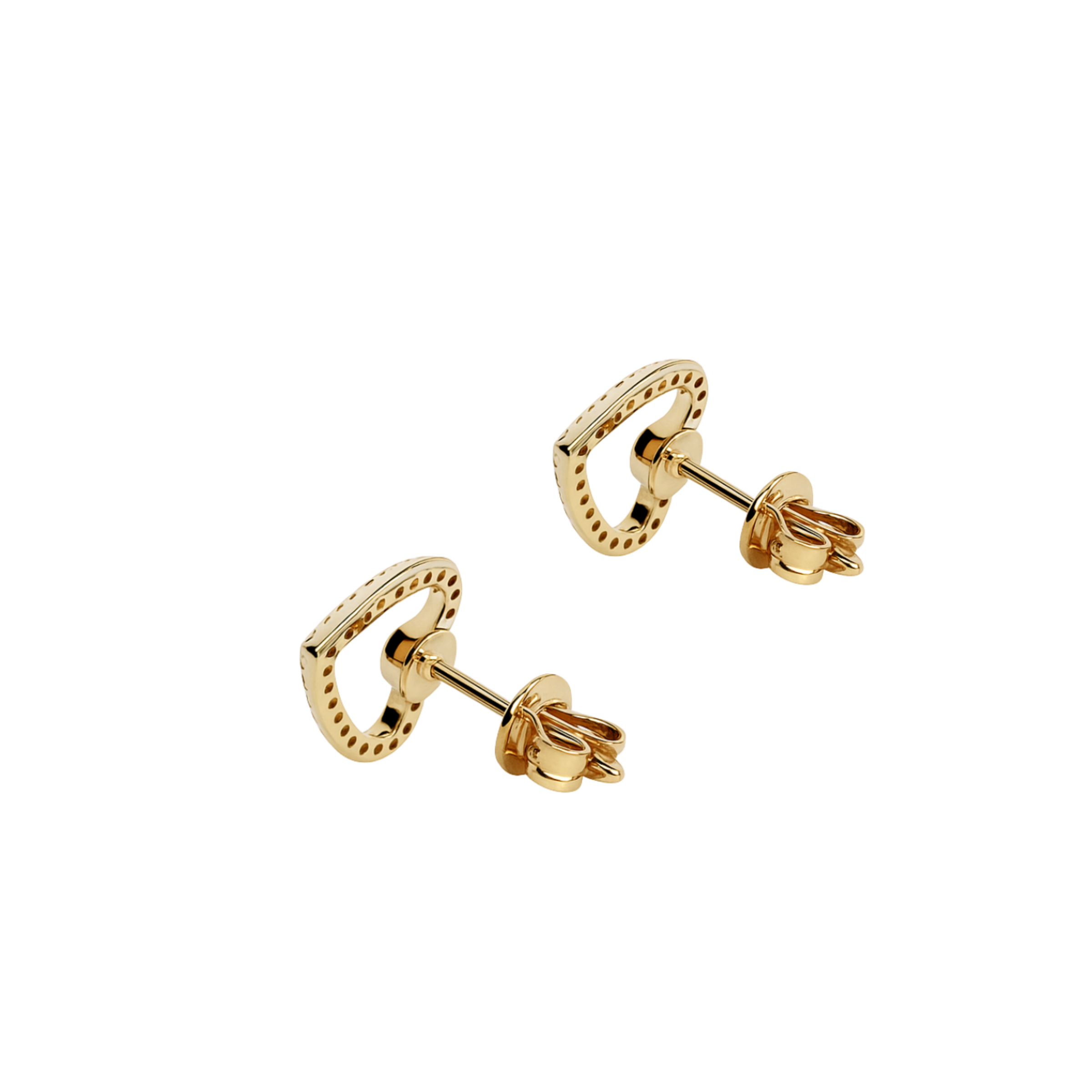 Ruby and Diamond Heart Pendant in 14ct Gold