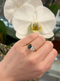 Green Sapphire Toi et Moi Ring - Appleby Jewellers Dublin