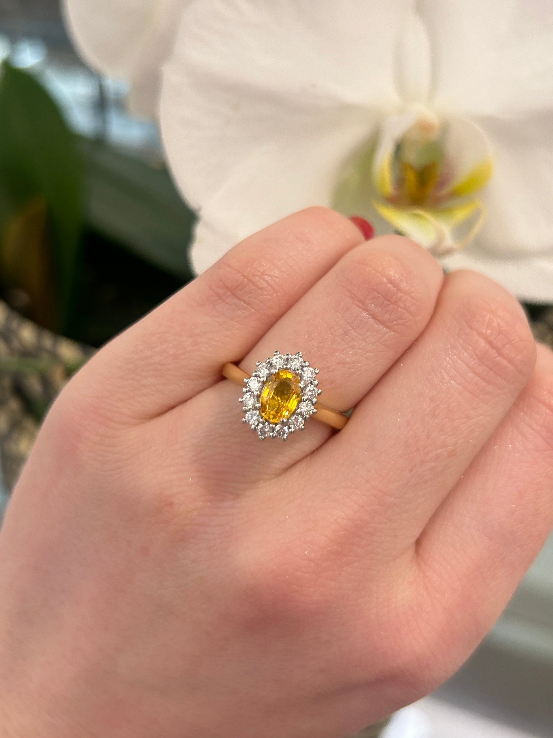 Yellow Sapphire Kate Ring - Appleby Jewellers Dublin