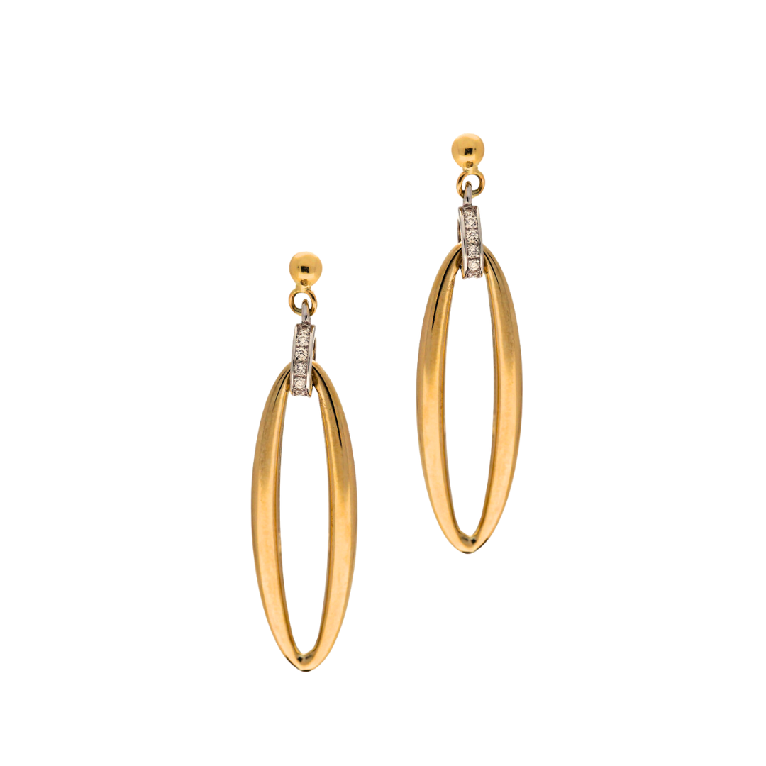 The Pirouette Drop Earrings - Appleby Jewellers Dublin