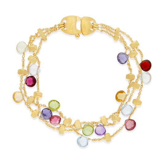 Marco Bicego 'Paradise' Collection Three-Strand Multicoloured Bracelet