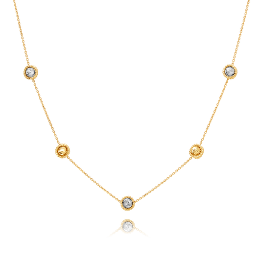 14ct Two Tone 18" Necklace