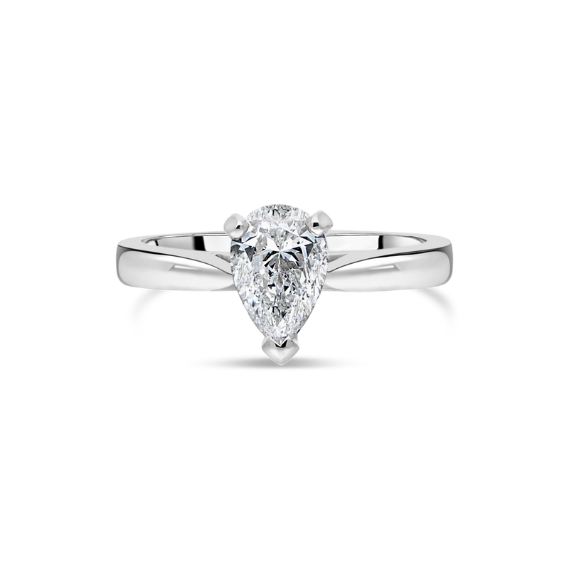 Peitho Pear Cut Solitaire Engagement Ring - Appleby Jewellers Dublin