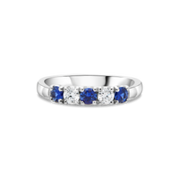 The "Arc" Sapphire and Diamond, Platinum - Appleby Jewellers Dublin