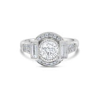 The "Sequence" Round Brilliant, Platinum - Appleby Jewellers Dublin