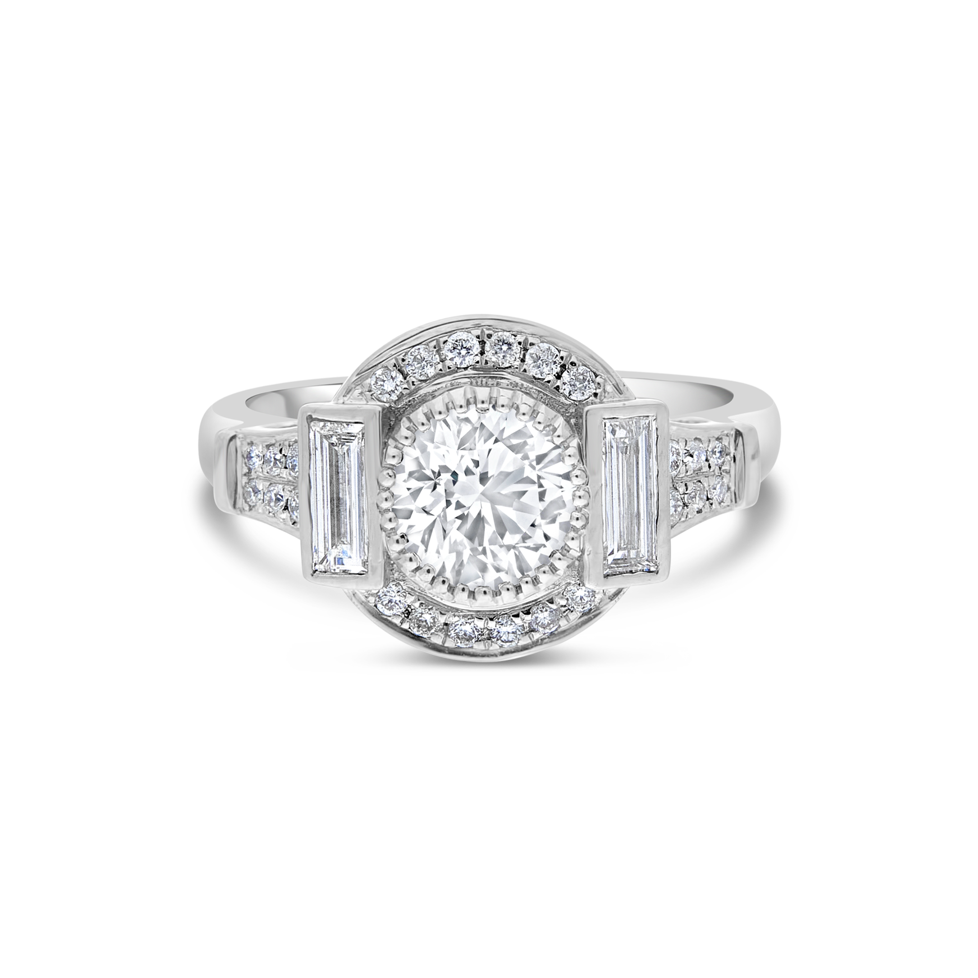 The "Sequence" Round Brilliant, Platinum - Appleby Jewellers Dublin