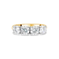 The "Ascot" Four Stone Eternity Ring - Appleby Jewellers Dublin