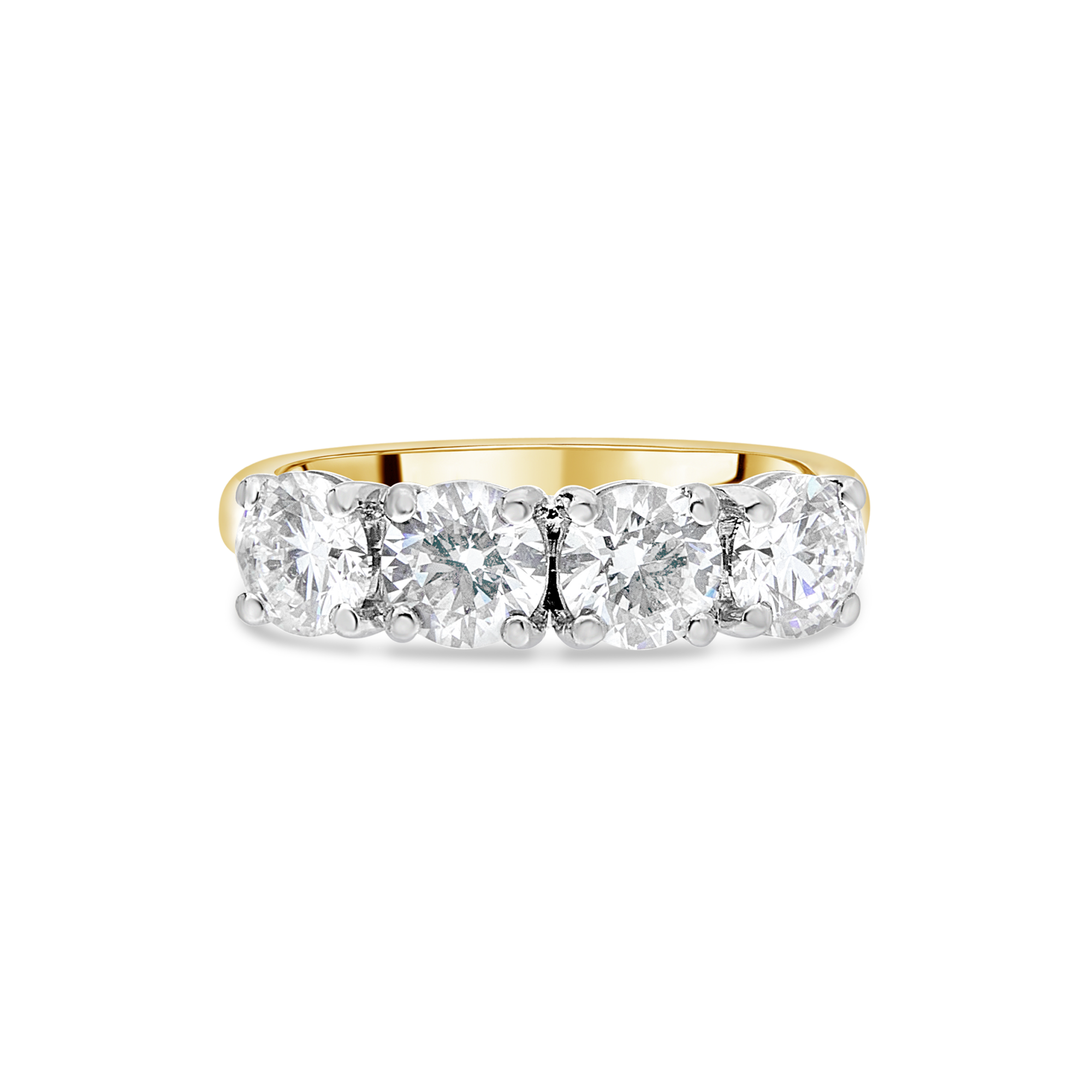 The "Ascot" Four Stone Eternity Ring - Appleby Jewellers Dublin
