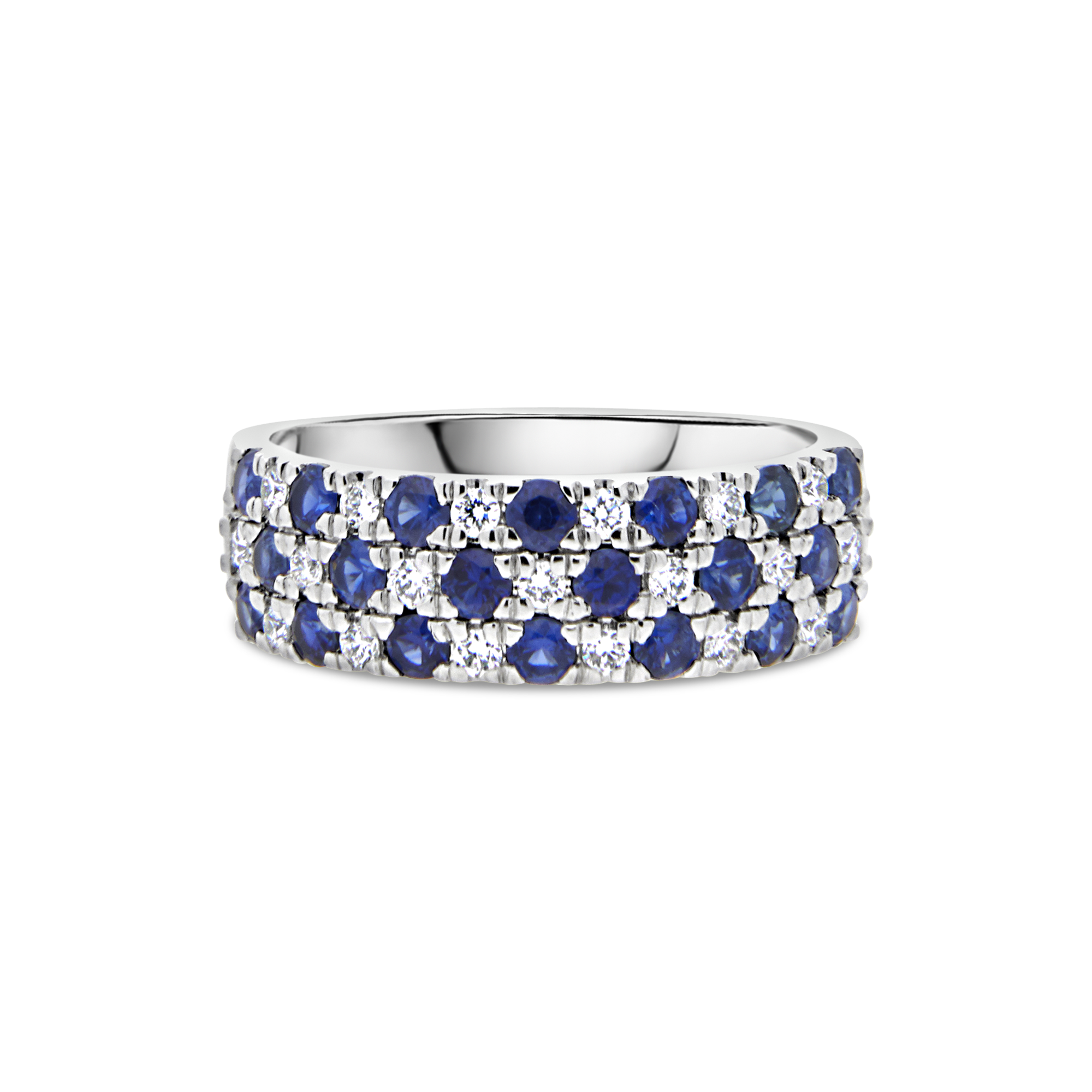 The "Profile" Sapphire and Diamond, Platinum - Appleby Jewellers Dublin