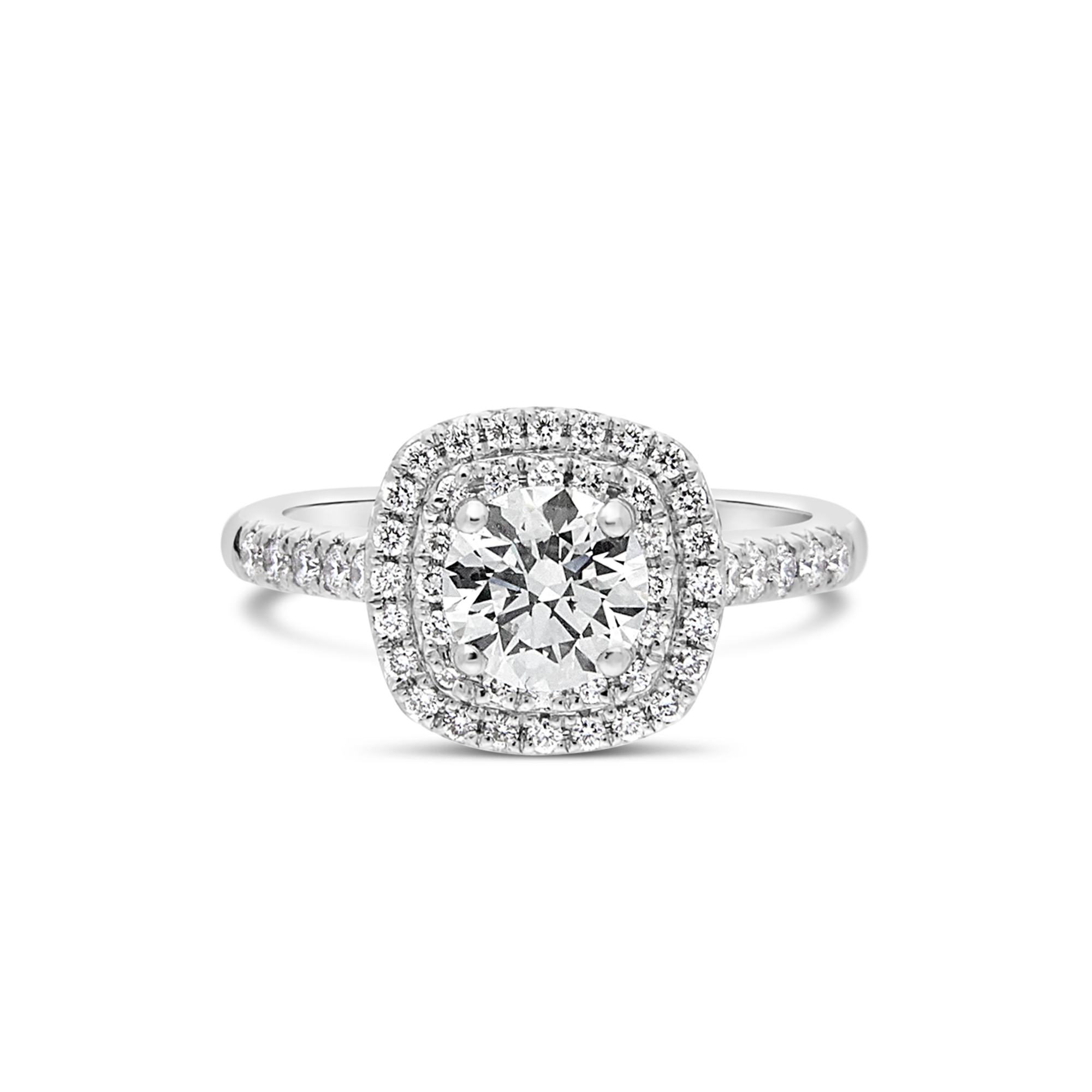 The "Grand Corinne" Round Brilliant, Platinum - Appleby Jewellers Dublin