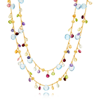 Marco Bicego 36" Multicoloured Long Necklace "Paradise" Collection - Appleby Jewellers Dublin