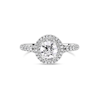 The Grand Halo Ring - Appleby Jewellers Dublin