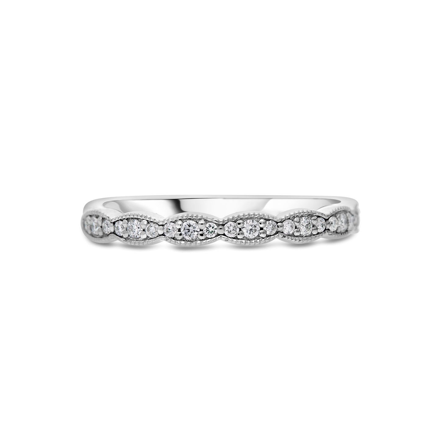 Lace Flower Diamond Ring
