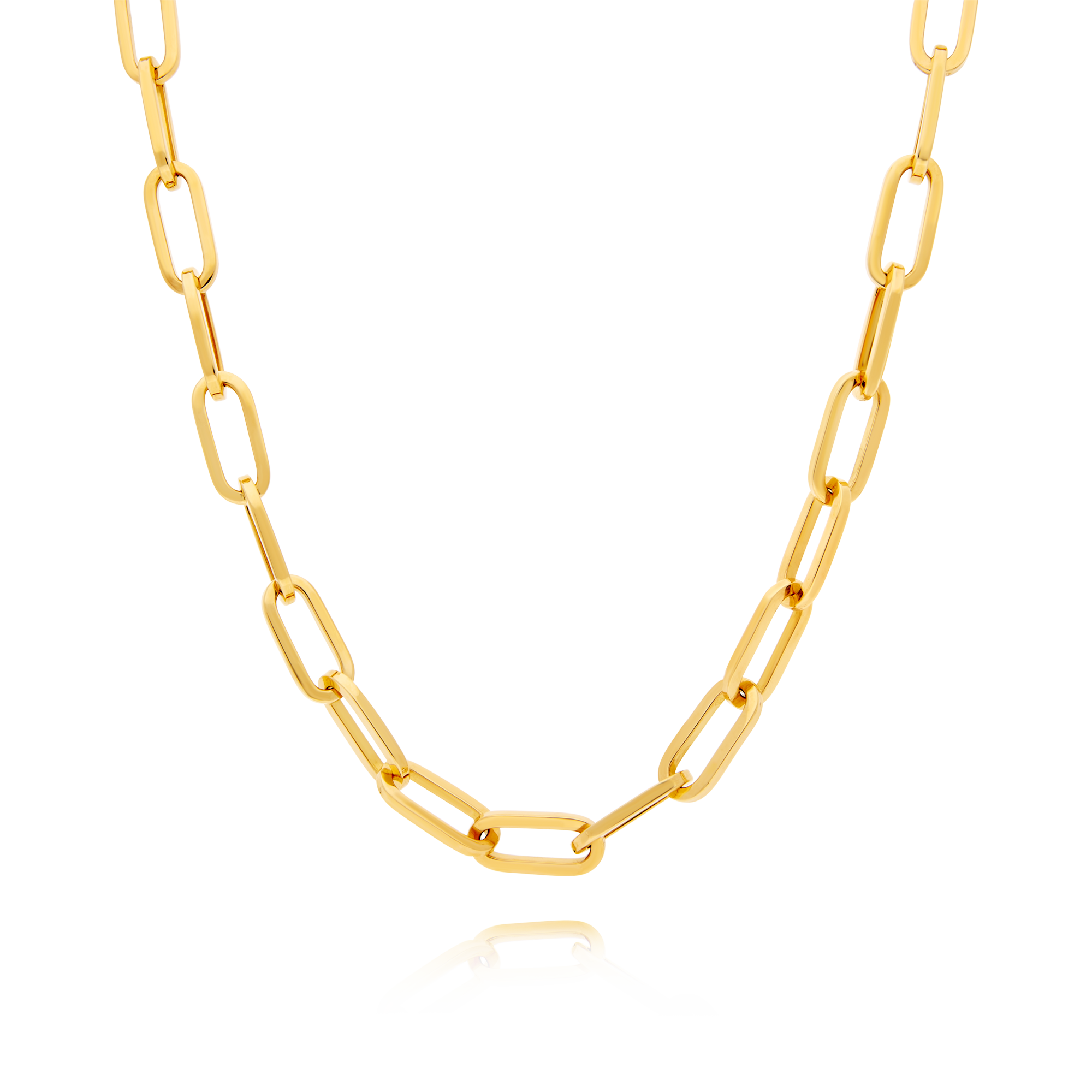18ct Oval Link 18-inch Chain - Appleby Jewellers Dublin