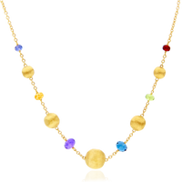 AFRICA Multi-Gemstone Necklace - Appleby Jewellers Dublin