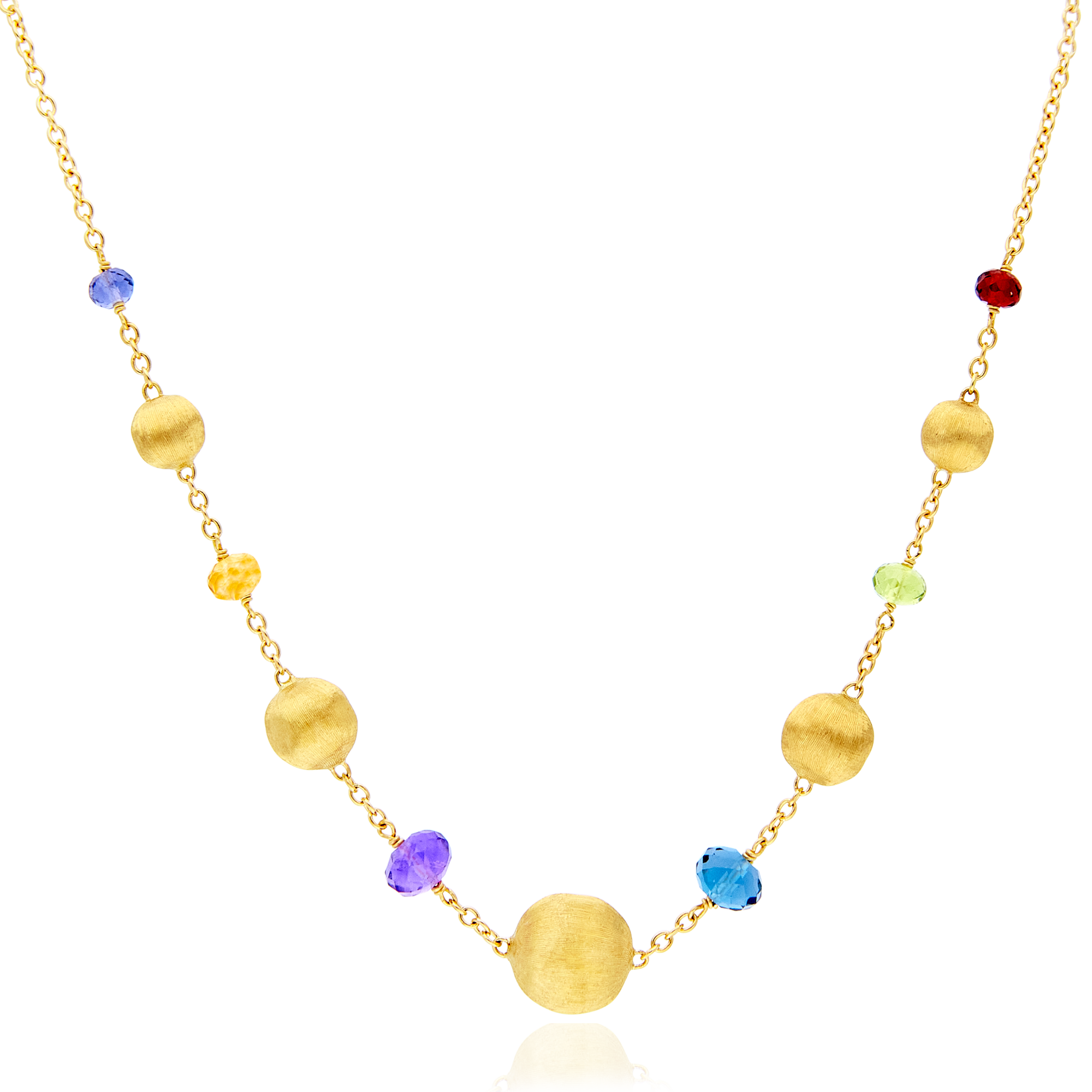 AFRICA Multi-Gemstone Necklace - Appleby Jewellers Dublin